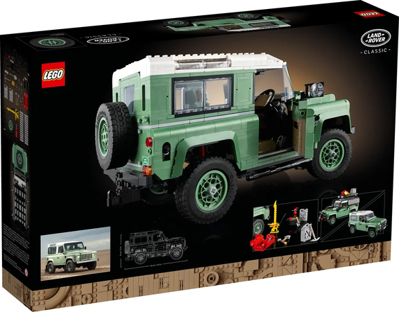 Конструктор Lego Icons Land Rover Classic Defender 90 (10317), изображение 9