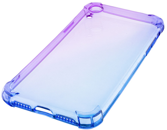 Чехол для iPhone XR Brosco HARDTPU Пурпурно-Синий, изображение 2