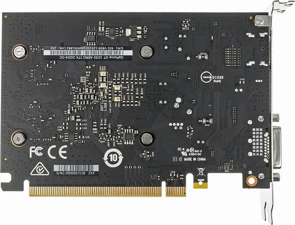Видеокарта MSI GeForce GT 1030 AERO ITX OC (GT 1030 AERO ITX 2GD4 OC), изображение 5