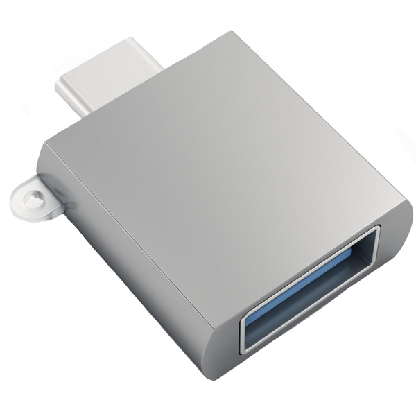 Переходник Satechi USB Adapter (ST-TCUAM), Цвет: Grey / Серый