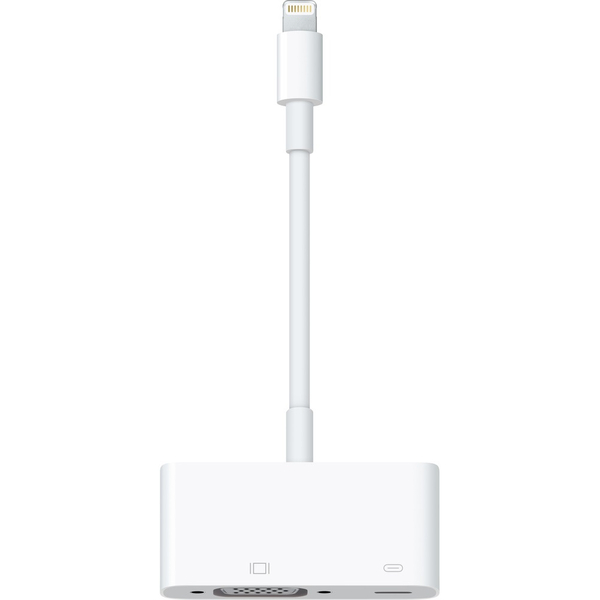 Адаптер Apple MD825ZM/A Lightning 8-pin - VGA белый