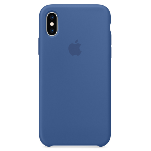 Чехол Apple для iPhone XS Max Silicone Case Delft Blue (оригинал)