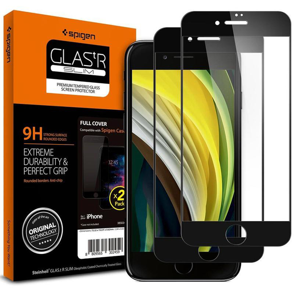 Защитное стекло Spigen 2 Pack для iPhone 11