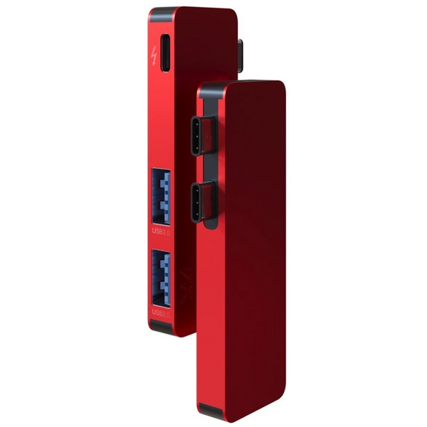 USB-хаб VLP Type-C 3 в 1 Red