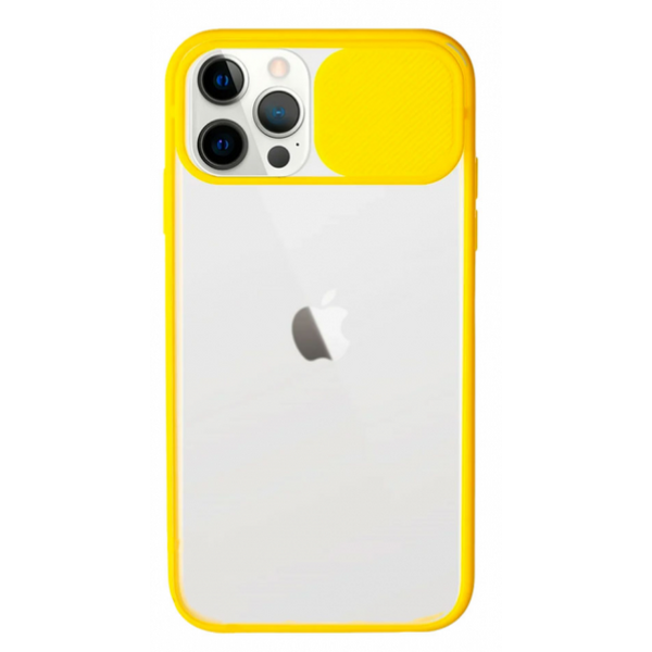 Чехол для iPhone 12/12 Pro Brosco KF Yellow