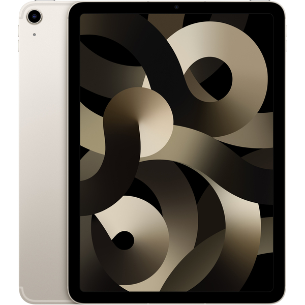 iPad Air 2022 WiFi+Cellular 64GB Starlight, Объем встроенной памяти: 64 Гб, Цвет: Starlight / Сияющая звезда, Возможность подключения: Wi-Fi+Cellular