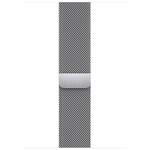 Apple Watch Series 8 41mm GPS+Cellular Silver Stainless Steel Case with Milanese Loop, Размер корпуса/ширина крепления: 41, Цвет: Silver / Серебристый, Возможности подключения: GPS + Cellular, изображение 3
