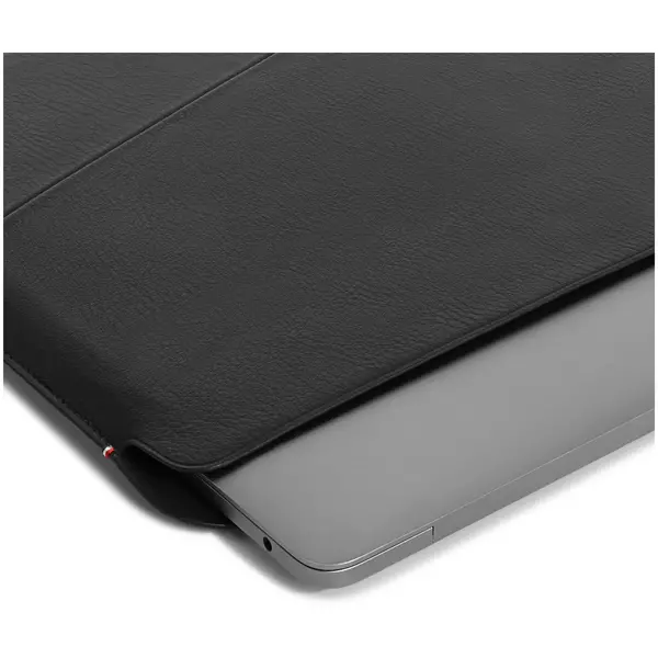 Защитный чехол-папка для Macbook 13" Decoded Leather Sleeve black, изображение 4