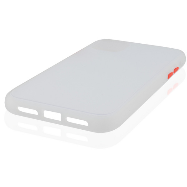 Чехол для iPhone 11 Pro Brosco STTPU Бело-красный, изображение 5