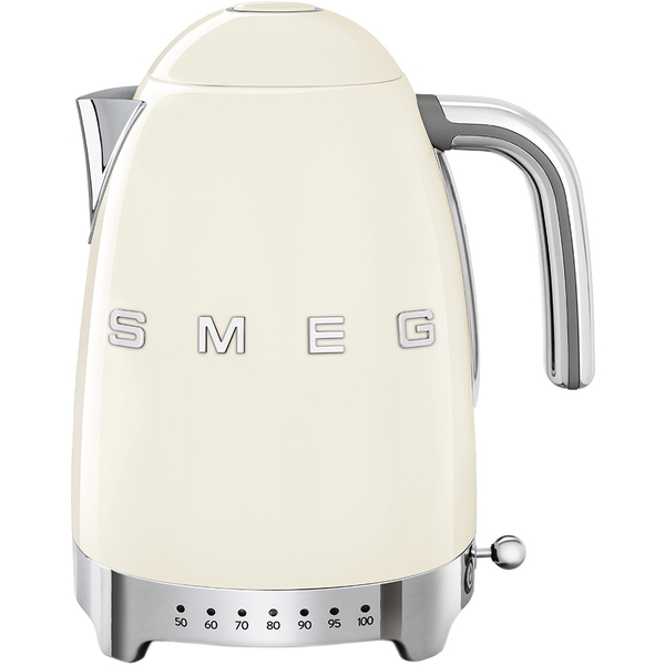 Чайник SMEG KLF04CREU  электрический с регулируемой температурой кремовый, Цвет: Cream / Кремовый