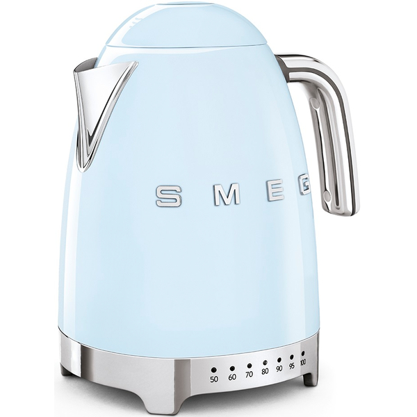 Чайник электрический SMEG KLF04PBEU  с регулируемой температурой пастельный голубой, Цвет: Blue / Голубой, изображение 2