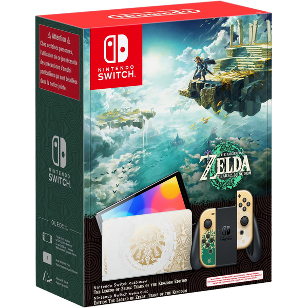 Nintendo Switch Oled Zelda Edition, Цвет: Gold / Золотой, изображение 10