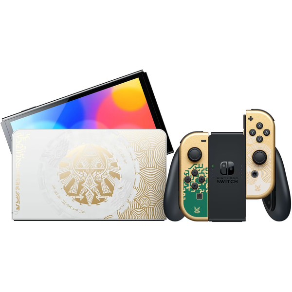 Nintendo Switch Oled Zelda Edition, Цвет: Gold / Золотой, изображение 6