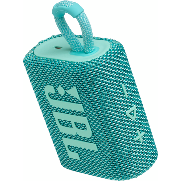 Портативная колонка JBL Go 3 Aquamarine, Цвет: Teal / Бирюзовый, изображение 6