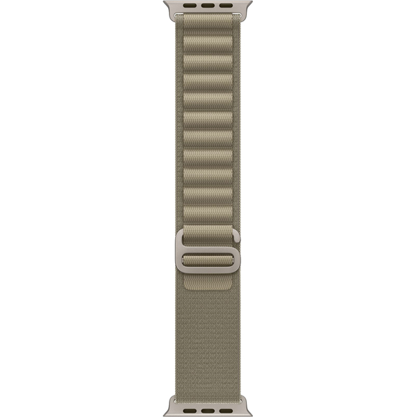 Apple Watch Ultra 2 49mm Titanium Case With Olive Alpine Loop, Размер корпуса/ширина крепления: 49, Цвет: Olive / Оливковый, изображение 3