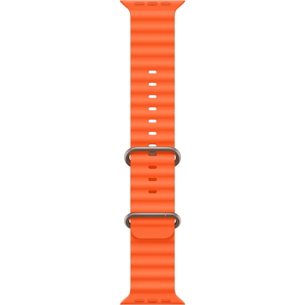 Apple Watch Ultra 2 49mm Titanium Case With Orange Ocean Band, Размер корпуса/ширина крепления: 49, Цвет: Orange / Оранжевый, изображение 3