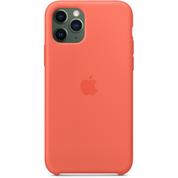 Чехол Apple для iPhone 11 Pro Silicone Case Clementine (оригинал), изображение 3