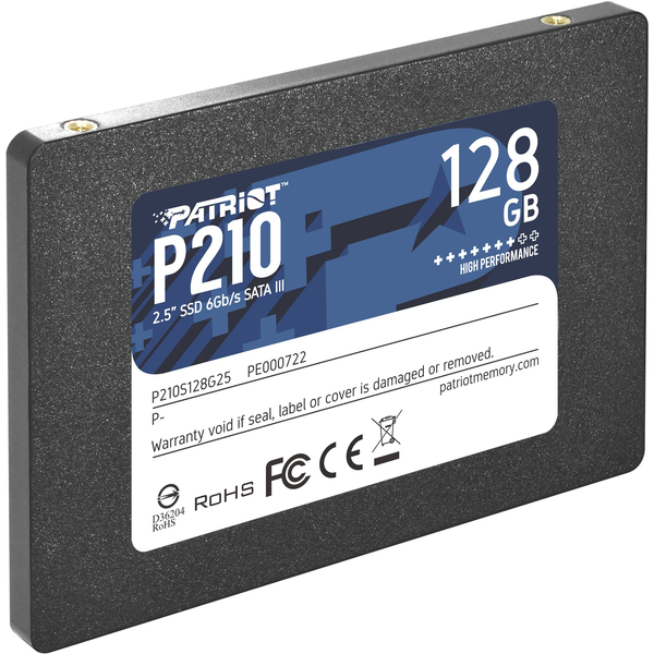 SSD накопитель Patriot Memory P210 128 ГБ (P210S128G25), изображение 3