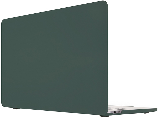 Чехол для MacBook Pro 16'' 2019-2020 VLP Plastic Case Dark green, Цвет: Dark green / Темно-зеленый