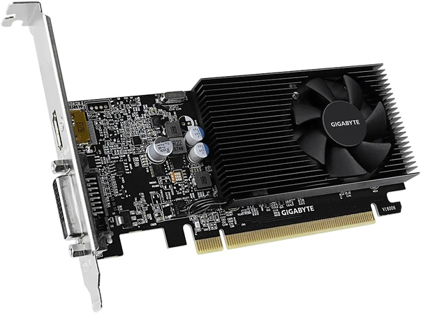 Видеокарта GIGABYTE GeForce GT 1030 Low Profile D4 2G (GV-N1030D4-2GL), изображение 2