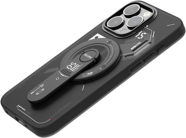 Магнитная подставка/держатель Aulumu G05 Mag Safe Phone Grip Stand 4 в 1 Black, Цвет: Black / Черный, изображение 11