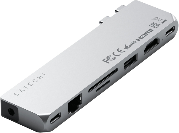USB-хаб Satechi Pro Hub Max Silver, изображение 4