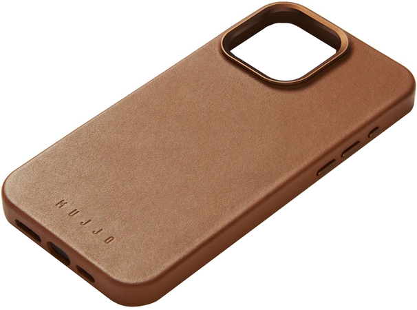 Защитный чехол Mujjo Full Leather Case iPhone 15 Pro Max MagSafe (tan), изображение 4