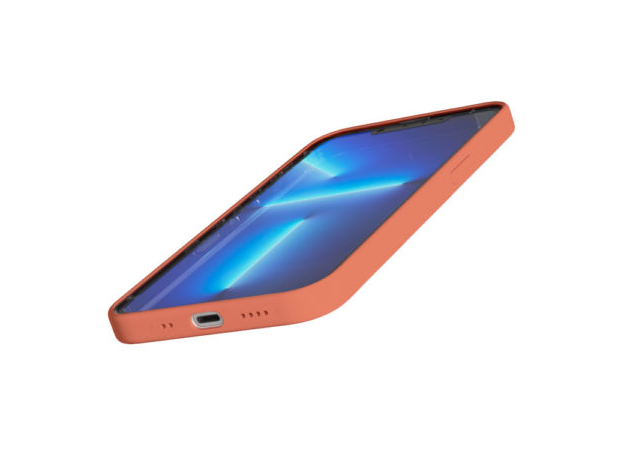 Чехол для iPhone VLP Silicone case with MagSafe 13 Coral, изображение 3