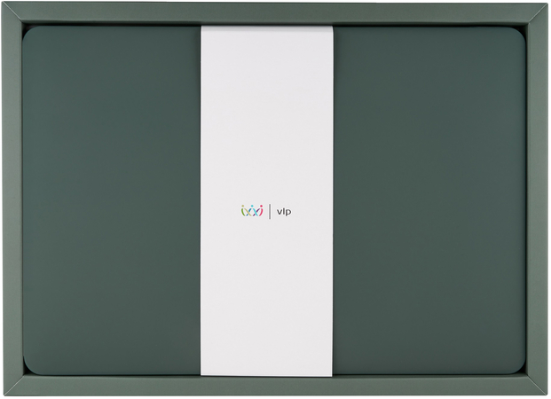 Чехол для MacBook Pro 13" (2020) VLP Plastic Case Dark Green, изображение 4