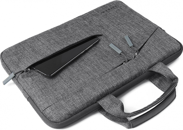 Сумка Satechi Water-Resistant Laptop Carrying Case  13"и 14'' Grey, изображение 7