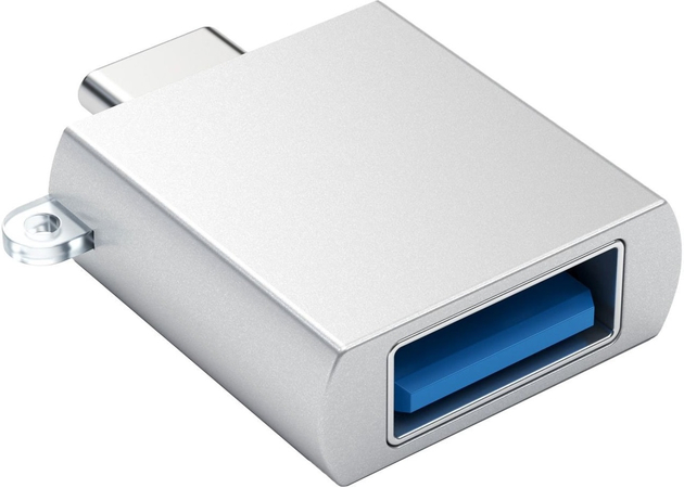 USB адаптер, Satechi, USB-C to USB 3.0, Цвет: Silver / Серебристый, изображение 2
