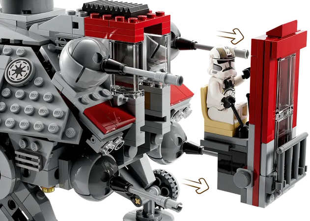 Конструктор Lego Star Wars AT-TE Walker (75337), изображение 3