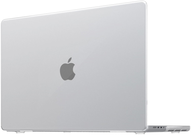 Чехол VLP Plastic Case для MacBook Pro 16'' 2021, прозрачный, Цвет: Clear / Прозрачный