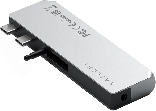 USB-Хаб Satechi Pro Hub Mini Silver, изображение 3