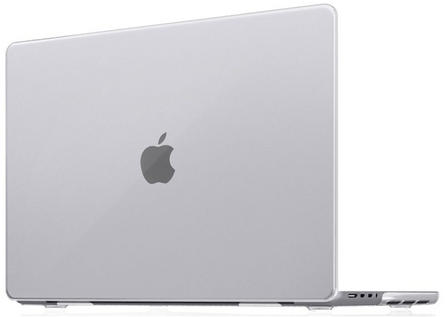 Чехол для MacBook Pro 14" (2021) VLP Plastic Case Clear