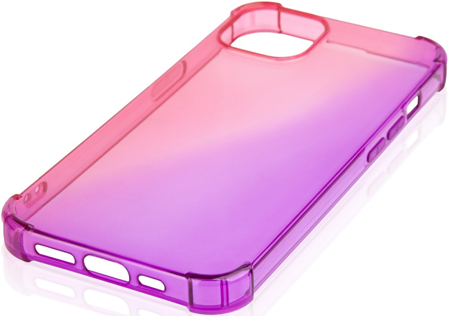 Чехол для iPhone 13 Brosco HARDTPU Pink Purple, изображение 2