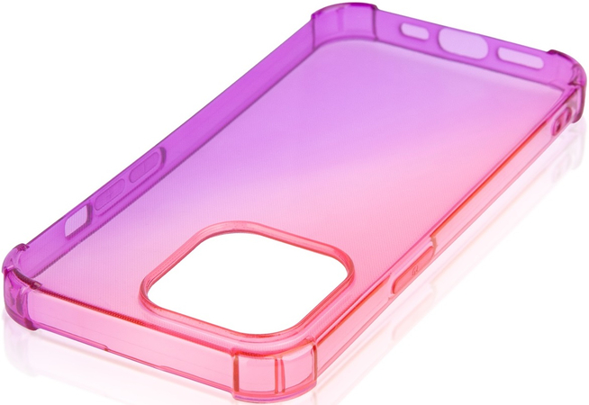 Чехол для iPhone 13 Pro Brosco HARDTPU Pink Purple, изображение 3