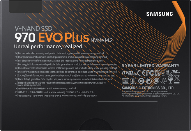 SSD накопитель Samsung 970 EVO Plus 500 ГБ (MZ-V7S500BW), изображение 6