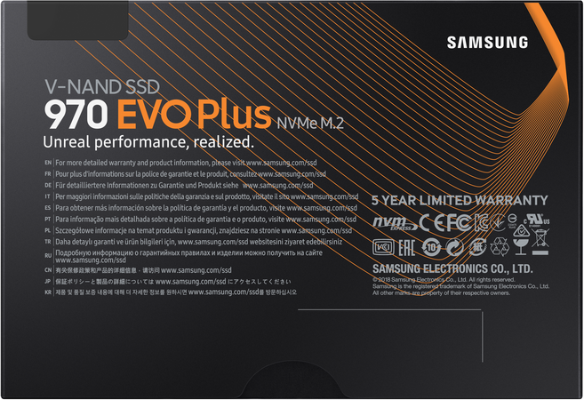 SSD накопитель Samsung 970 EVO Plus 250 ГБ (MZ-V7S250BW), изображение 6