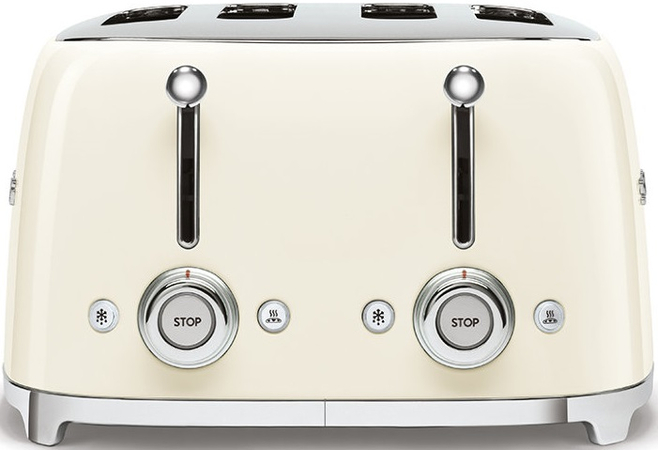 Тостер SMEG TSF03CREU  на 4 ломтика кремовый, Цвет: Cream / Кремовый, изображение 5