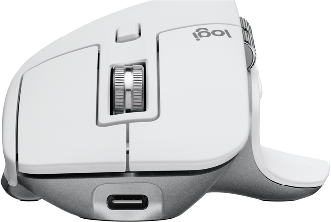 Мышь беспроводная Logitech MX Master 3s (910-006560) серый, Цвет: Grey / Серый, изображение 4