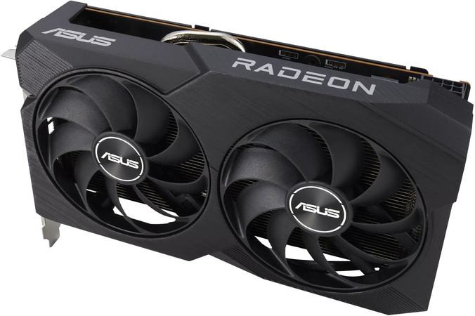 Видеокарта ASUS AMD Radeon RX 7600 DUAL OC V2 (DUAL-RX7600-O8G-V2), изображение 7