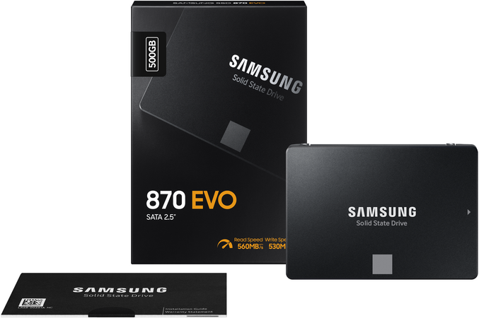 SSD накопитель Samsung 870 EVO 250 ГБ (MZ-77E500B/KR), изображение 9