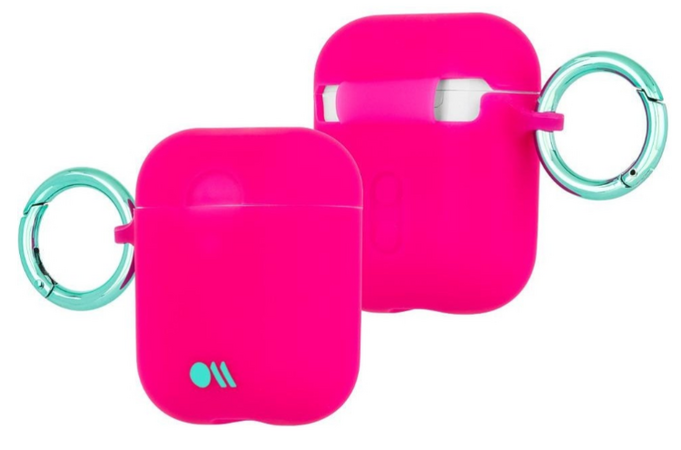 Чехол для Airpods Case Mate Hook Ups Case & Neck Strap, Pink, изображение 3