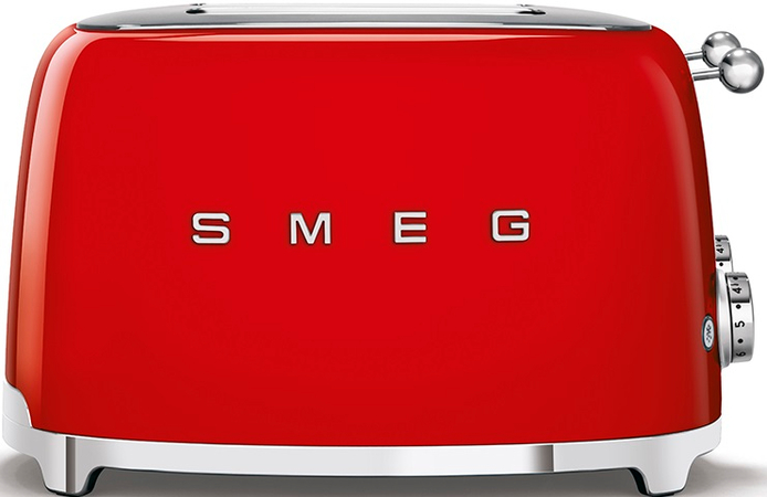 Тостер SMEG TSF03RDEU  на 4 ломтика красный, Цвет: Red / Красный, изображение 3
