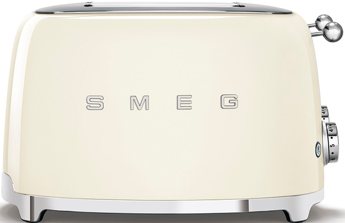 Тостер SMEG TSF03CREU  на 4 ломтика кремовый, Цвет: Cream / Кремовый, изображение 2