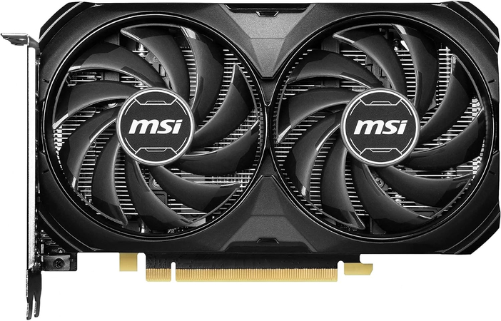 Видеокарта MSI GeForce RTX 4060 Ti VENTUS 2X BLACK OC (GeForce RTX 4060 Ti VENTUS 2X BLACK 16G OC)