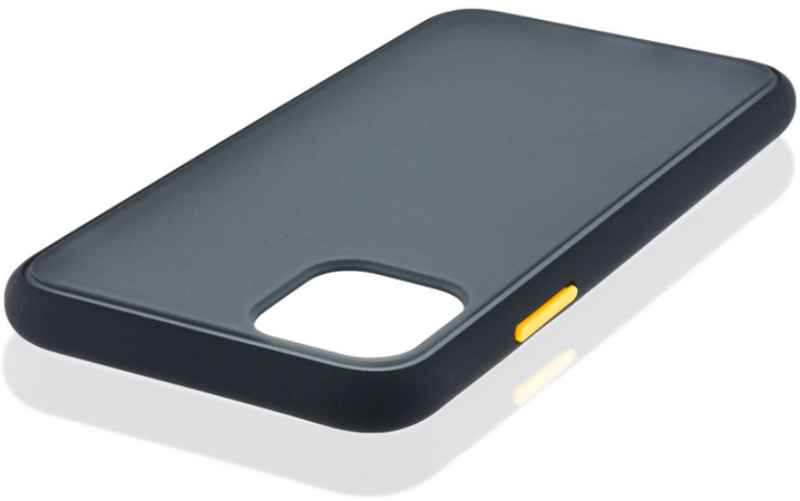 Чехол для iPhone 11 Pro Brosco Черно-Желтый, изображение 4