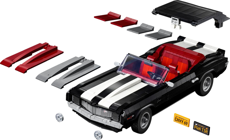 Конструктор Lego Icons Автомобиль Camaro Z28 (10304), изображение 9