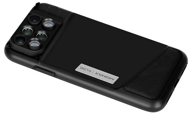 Чехол с объективами для iPhone X / XS Momax  6-in-1 Lens, изображение 2
